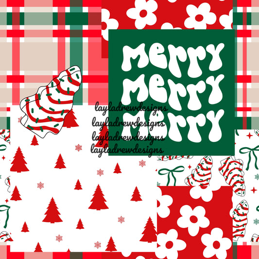 Merry Christmas Patchwork