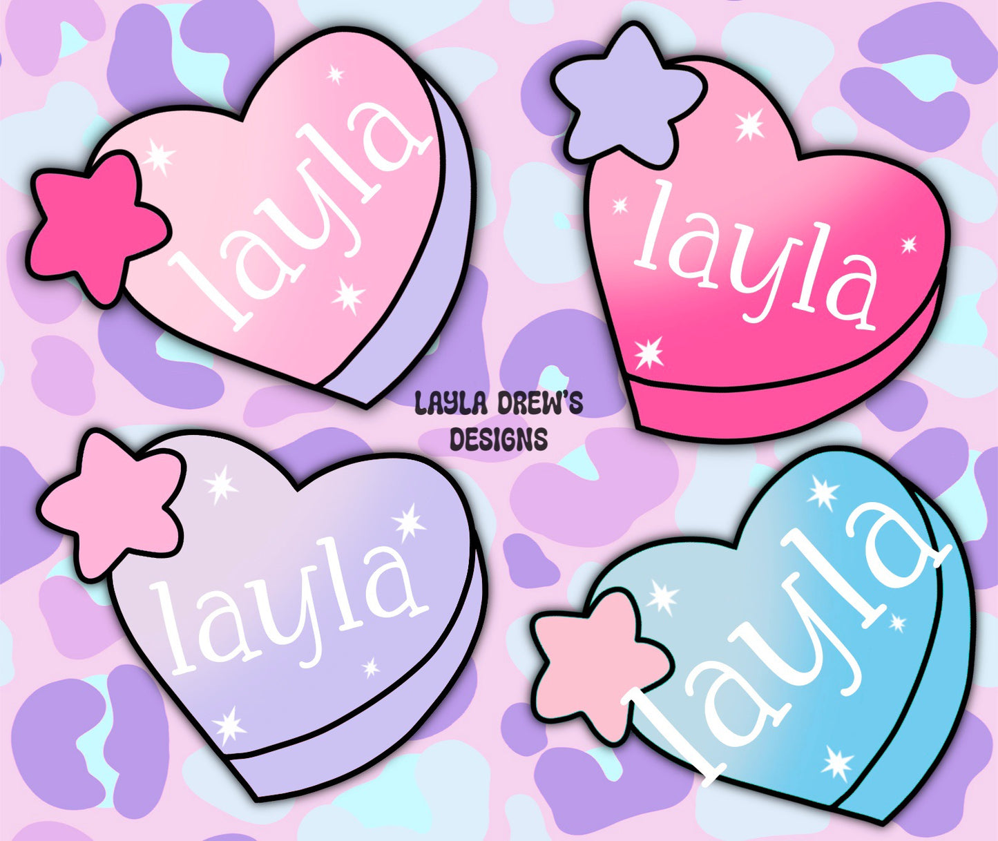 Candy Hearts Name File