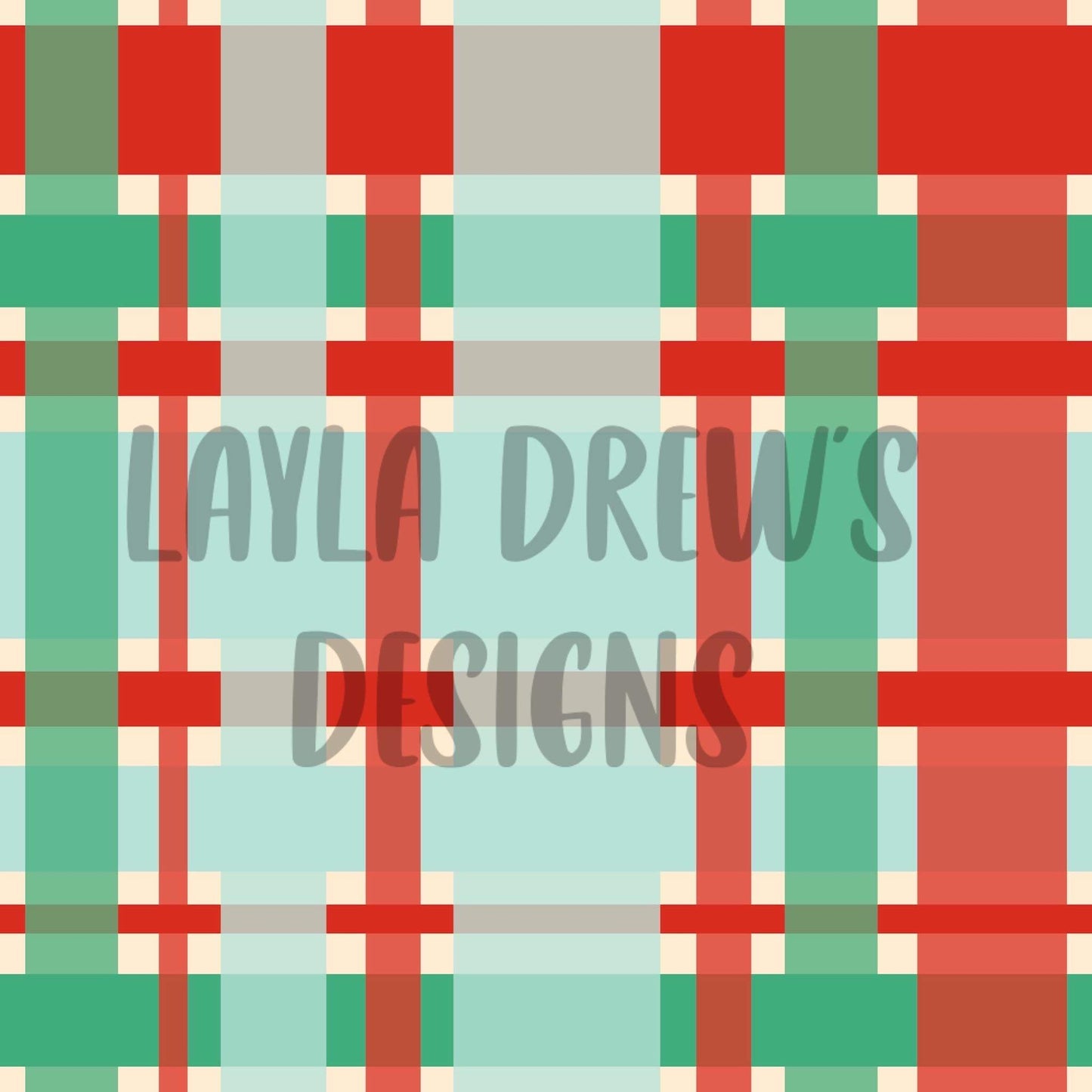 Bright Christmas Plaid