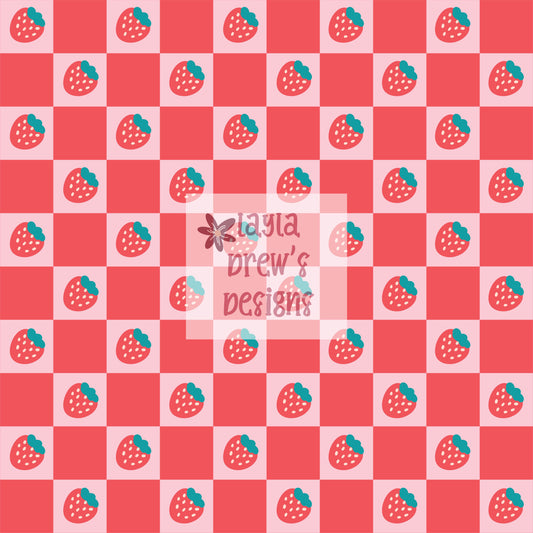 Strawberry Checkered